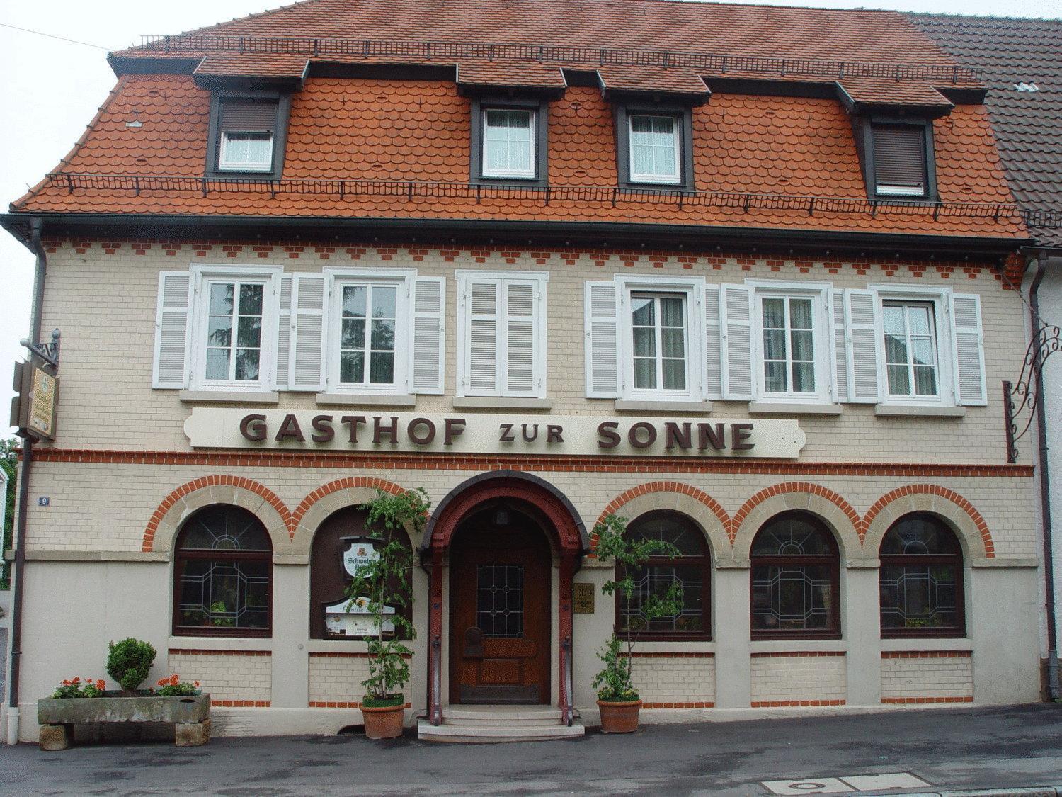 Gasthof Zur Sonne สตุตการ์ต ภายนอก รูปภาพ